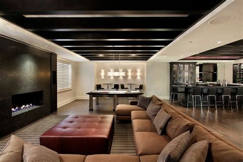 trends  luxury interior basement design residence style