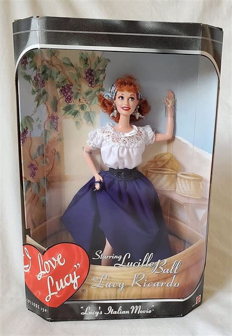 barbie as lucy in i love lucy lucys italian movie episode 150 ebay