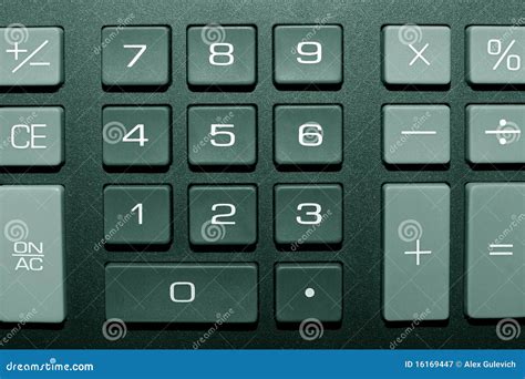 calculator buttons stock image image  number mathematical