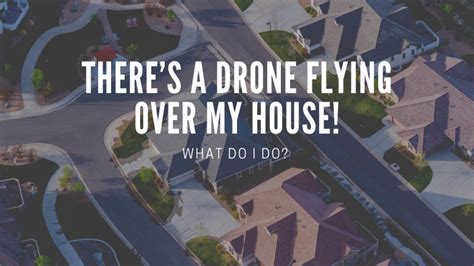 drone flying   house