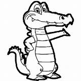 Gator Coloring Florida Gators Clipart Pages Clipartmag Getdrawings sketch template