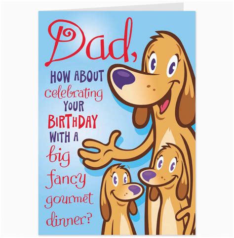 instant  birthday card  dad  daughter son printable dad