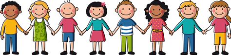 animated children holding hands clip art images   finder