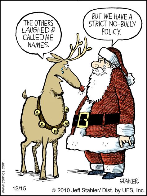 santa s no bully policy christmas funny christmas cartoons