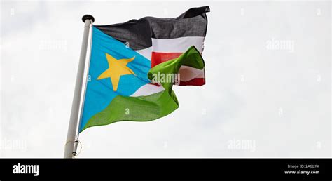 bandera de sudán del sur sudán del sur señal y símbolo nacional