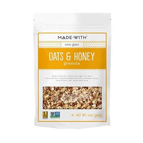 Madewith Honey Oat Granola 6 Ct Foods Co