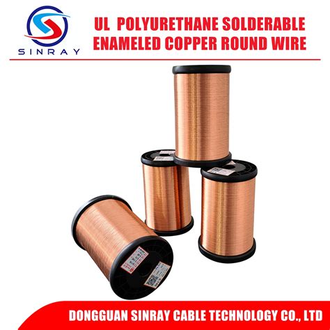 Polyurethane Enameled Copper Round Wire Class 155 For Transformer