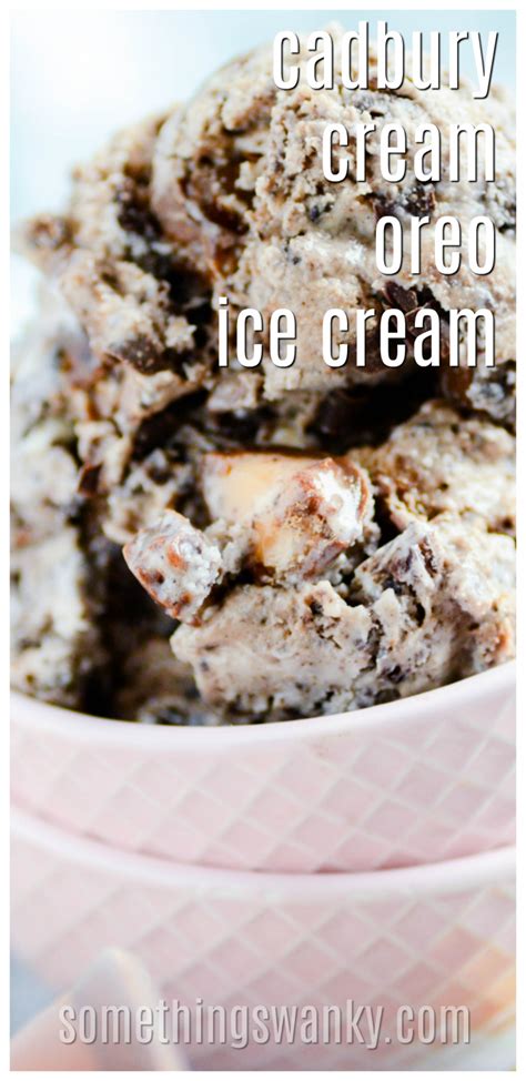 cadbury cream egg oreo ice cream recipe oreo ice cream ice cream recipes ice cream