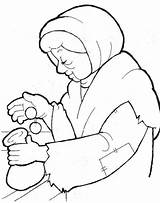 Offering Mite Widows Ofrenda Vedova Obolo Viuda Mites Parable Cristianos Giving sketch template