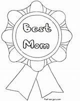 Coloring Mom Pages Printable Mothers Kids Mother Sheets Worksheets Print Award Craft Activities Crafts Valentines Book sketch template