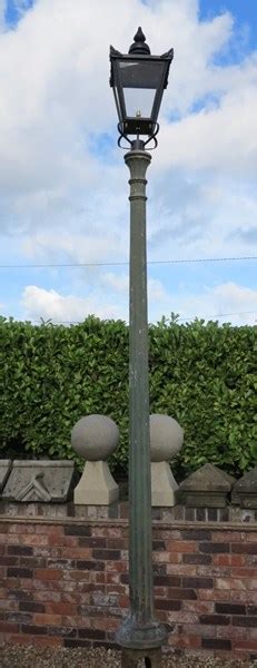 outdoor reclaimed antique cast iron lamp post lampost
