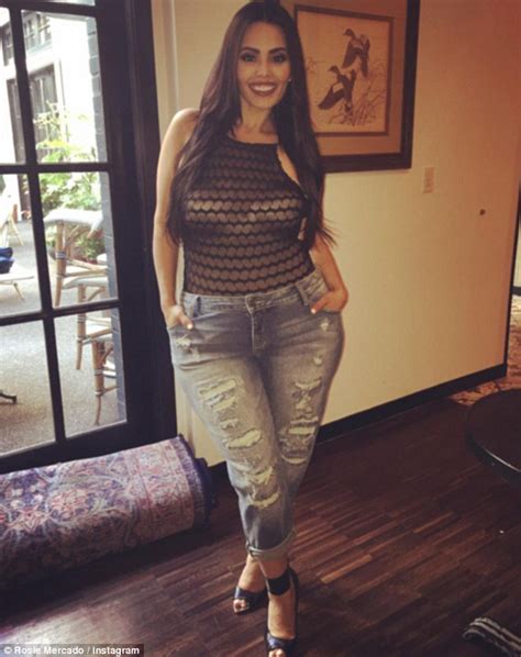 Plus Size La Model Rosie Mercado Who Shed 240lbs Admits Her Gastric