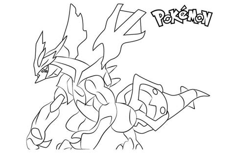kyurem  pokemon coloring pages  printable coloring pages