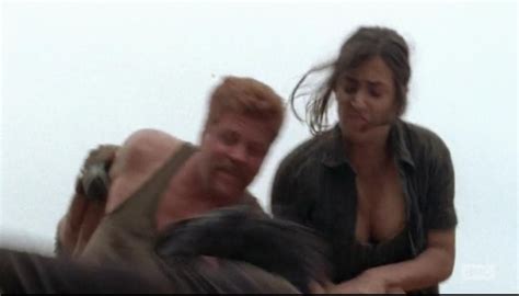 Naked Alanna Masterson In The Walking Dead