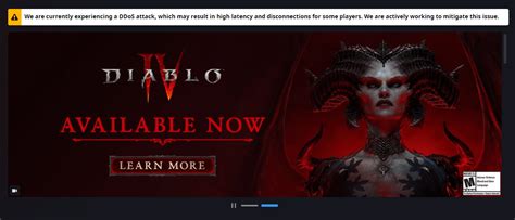 Diablo 4 Downtime And Server Maintenance