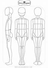Template Fashion Templates Drawing Costume Pret Child Figure Paintingvalley Croquis Moda sketch template