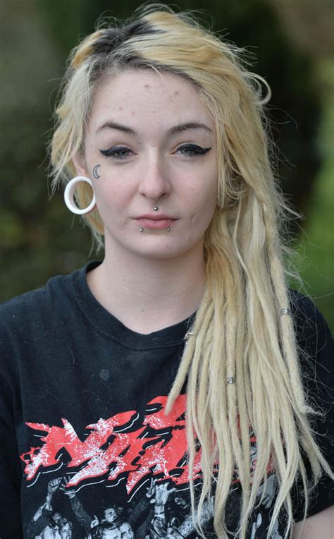 teen defends her tattoo of hindley s face and shrugs off death threats daily star