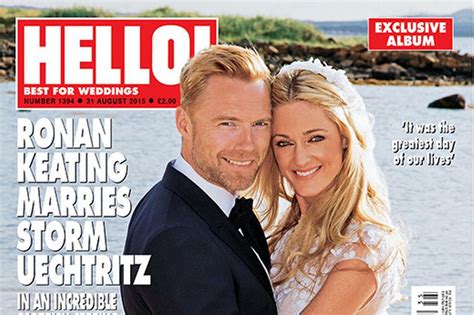 Amazing First Pictures Of Ronan And Storm Keating S Wedding Rsvp Live
