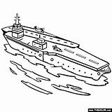 Ship Coloring Battleship Pages Assault Amphibious Thecolor Submarine Boats sketch template