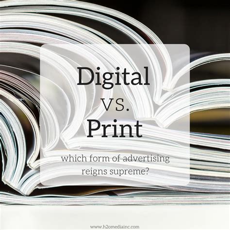 print  digital advertising  reigns supreme