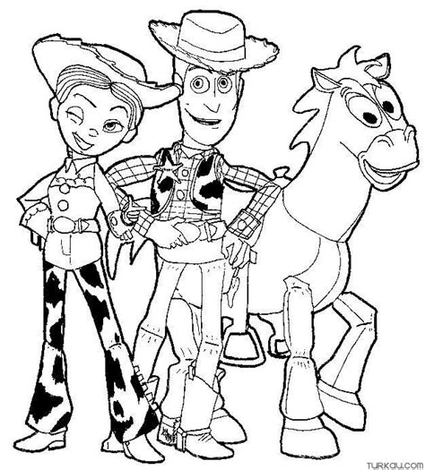 Toy Story Coloring Page Turkau
