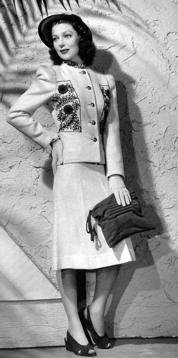 Pin By 1930s 1940s Women S Fashion On 1940s Suits Fashion Suits For