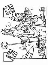 Kleurplaat Sinterklaas Kleurplaten Piet Sinter Sint Kleurplaatjes Stemmen Malvorlage Erstellen Kalender sketch template