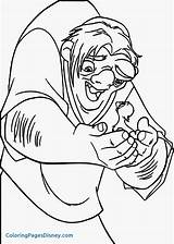 Hunchback Pages Coloring Notre Dame Getcolorings Getdrawings sketch template