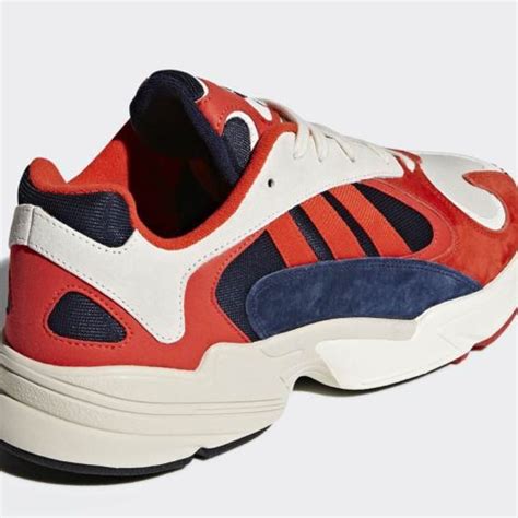 adidas yung  red navy pour juin  sneakersfr