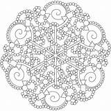 Mandala Coloring Pages Print Adults sketch template