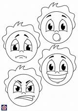 Emotion Emotions Feelings Emotional Toddlers sketch template