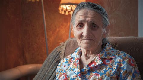 portrait  elderly woman   years   stock footage sbv