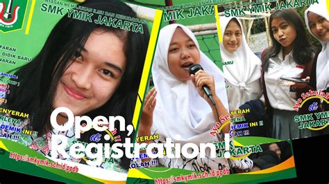 Open Registration Smk Ymik Jakarta Ta 2023 2024 Youtube
