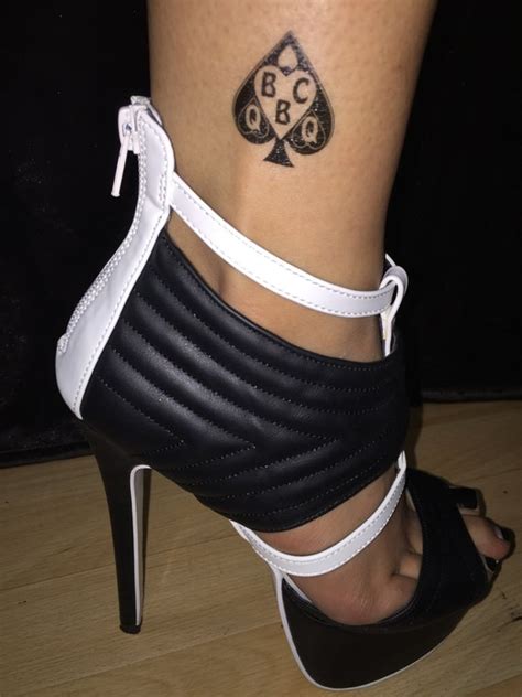 bbc queen of spade temporary tattoo fetish by alternativeintention