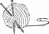 Yarn Ball Clip Clker Wool Clipart Large Drawing sketch template