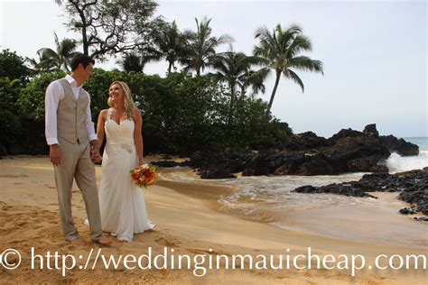 cheap maui wedding packages maui elopement simple maui beach wedding