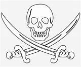 Pirate Totenkopf Pirat Sword Pngkit sketch template