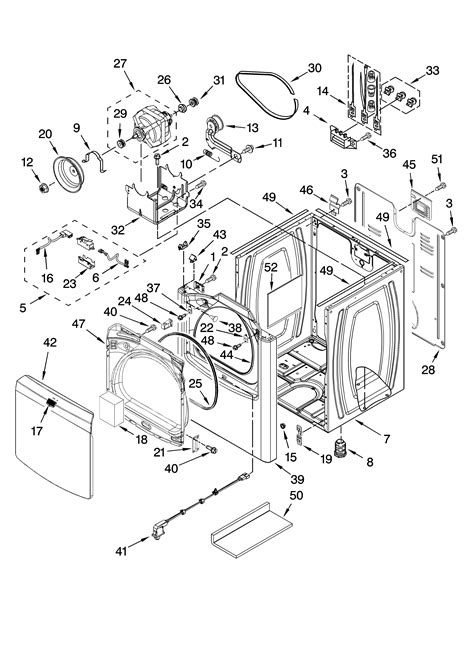 cabinet parts diagram parts list  model medbvq maytag parts dryer parts searspartsdirect