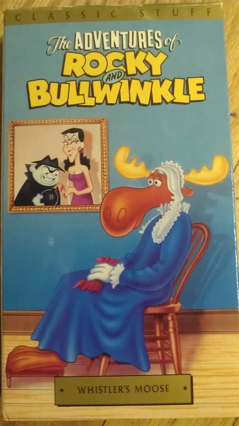Complete Lot Of Rocky And Bullwinkle Volume 1 8 Vhs Of The Classic