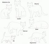 Warrior Coloring Cat Pages Cats Bases Dog Print Rose Clan Colouring Deviantart Miracle Timeless Drawings Popular Paint Coloringhome Made Kitty sketch template