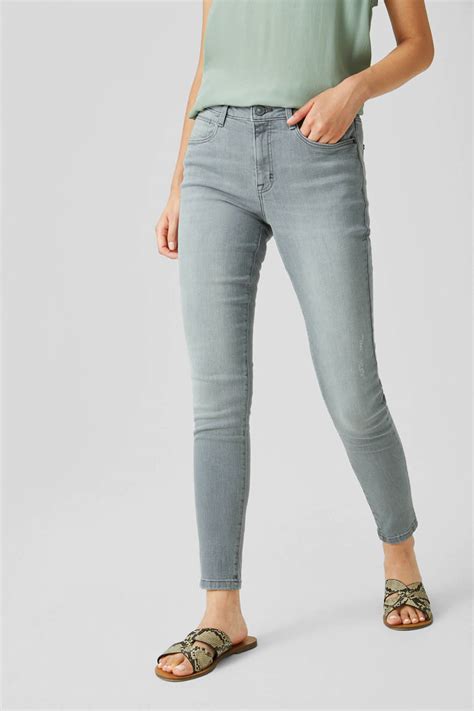 ca yessica skinny jeans lichtgrijs wehkamp
