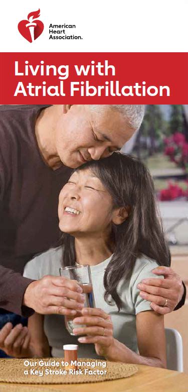 living with atrial fibrillation brochure american heart