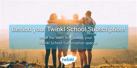behind your twinkl school subscription meet robert