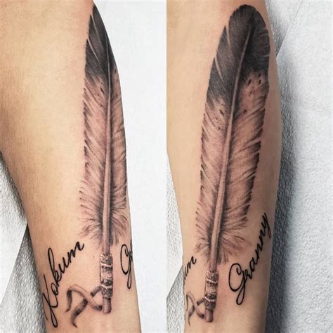 eagle feather tattoo ideas  inspire  alexie