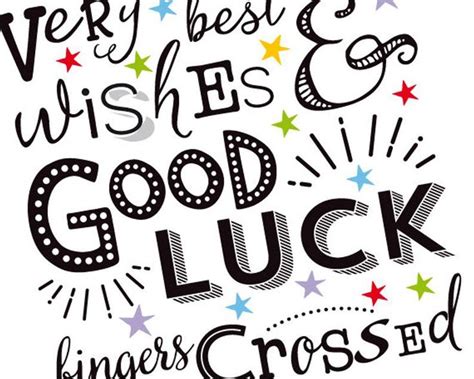 printable good luck card   wishes good luck fingers crossed