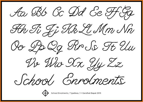 cursive alphabet    alphabetworksheetsfreecom