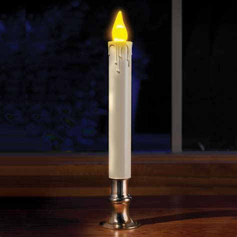automatic flameless candles hammacher schlemmer