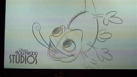 how to draw pascal the chameleon from rapunzel at disney s animation academy youtube