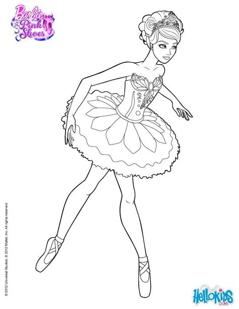barbie ballerina coloring pages   thousand