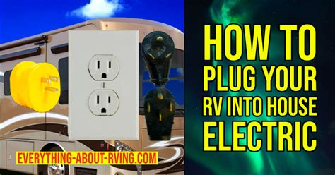 plug rv  house electric